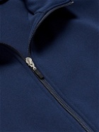 KAPITAL - Webbing-Trimmed Jersey Track Jacket - Blue