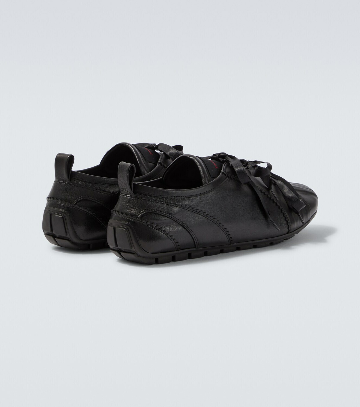 Simone Rocha Ballerina Grip leather sneakers