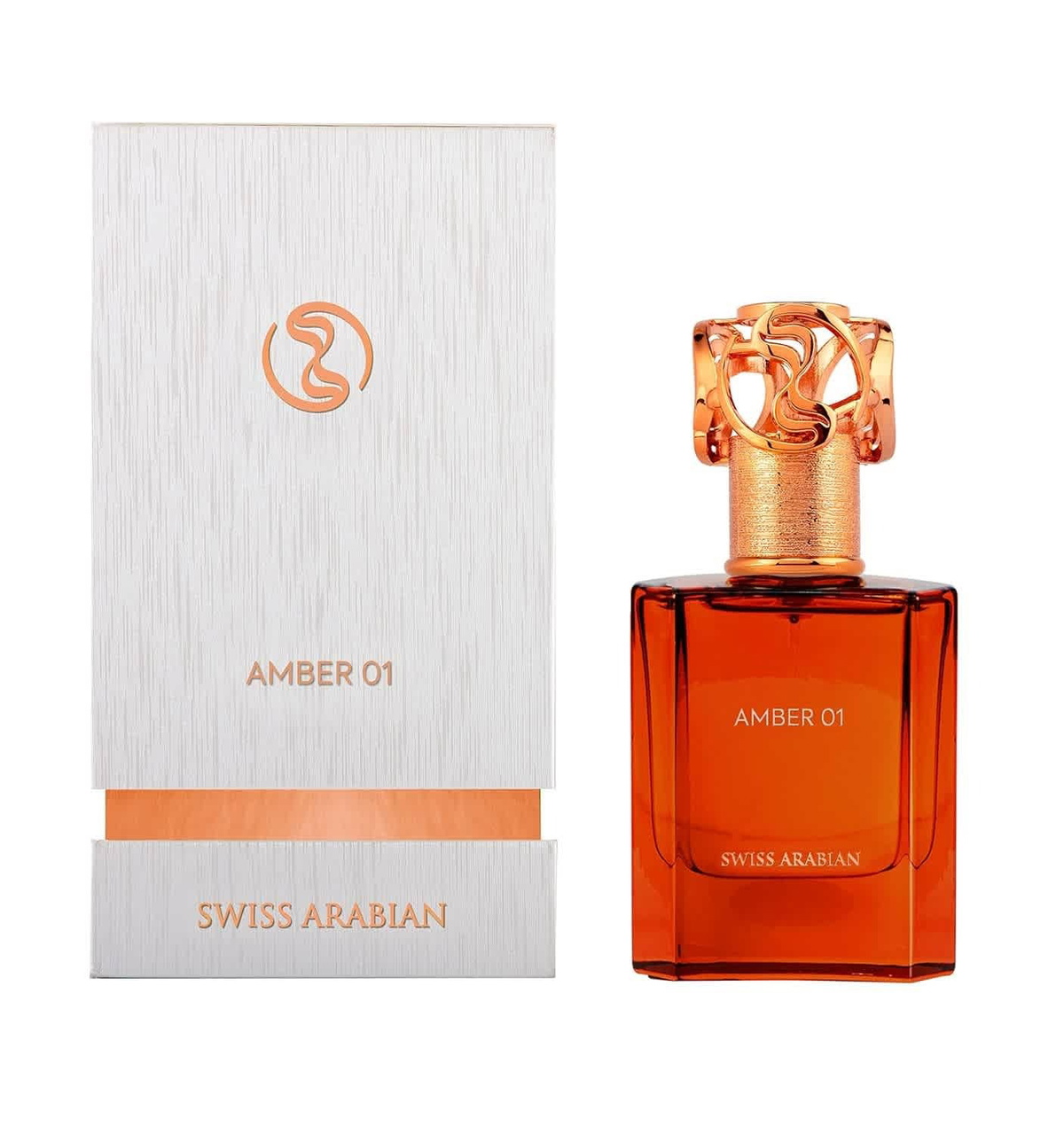Swiss Arabian Unisex Amber 01 EDP Spray 1.69 oz Fragrances 6295124036781