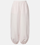 Loulou de Saison Almaya cotton and silk balloon pants