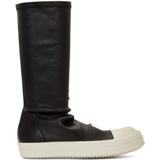 Photo: Rick Owens Black and White Sock Sneakers