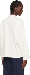 VETEMENTS Off-White 'Paris' Embroidered Longsleeve T-shirt