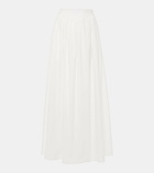 Adriana Degreas Cotton poplin maxi skirt