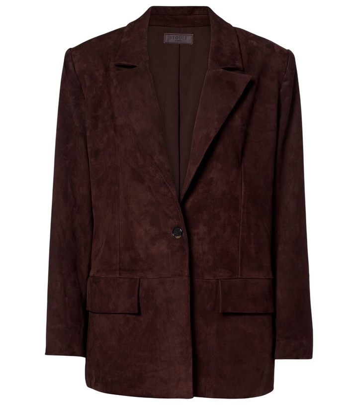 Photo: Stouls Suede blazer