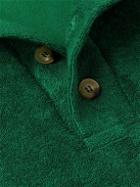 Howlin' - Mr Fantasy Cotton-Blend Terry Polo Shirt - Green