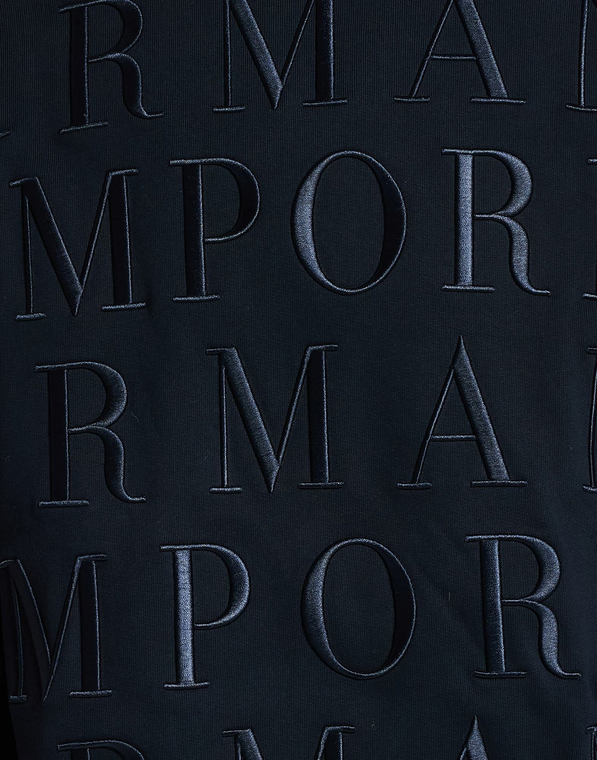 Emporio Armani Mens Sweatshirt in Navy