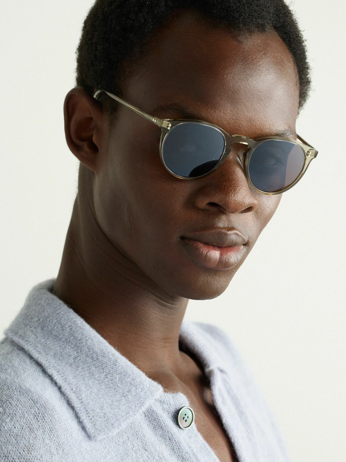 Oliver Peoples - O'Malley Round-Frame Acetate Sunglasses