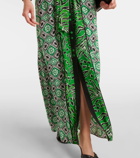 Diane von Furstenberg Joshua printed maxi dress