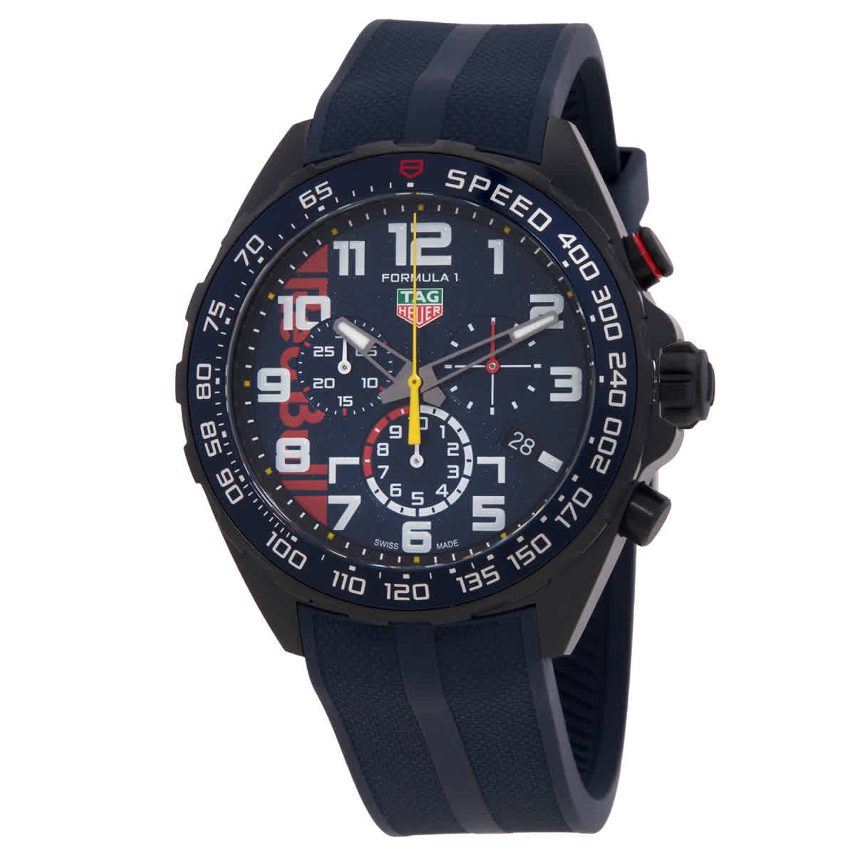 TAGHEUER腕時計 Tag Heuer Carrera Chronograph Blue Dial Silver Steel Strap