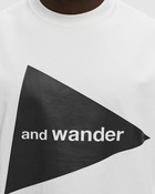 And Wander And Wander Big Logo Tee White - Mens - Shortsleeves