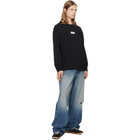 MM6 Maison Margiela Black Cotton T-shirt
