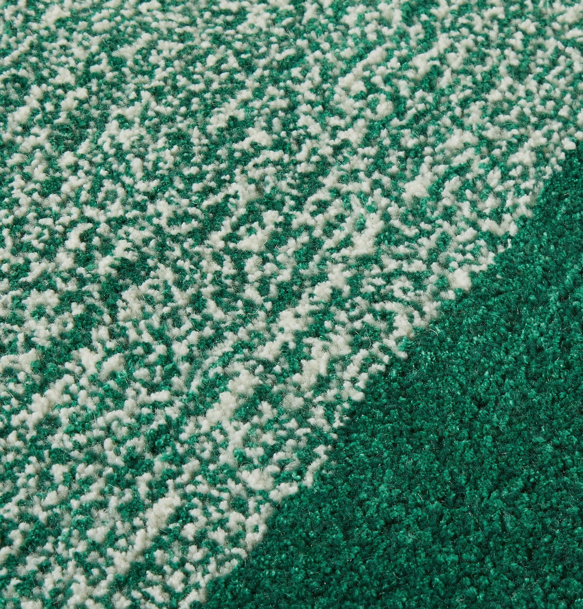 Pieces - Grass Court Striped Rug, 4' x 6' - Green