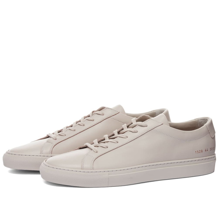 Photo: Common Projects Men's Original Achilles Low Sneakers in Carta