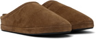 Balenciaga Tan Alaska Slippers