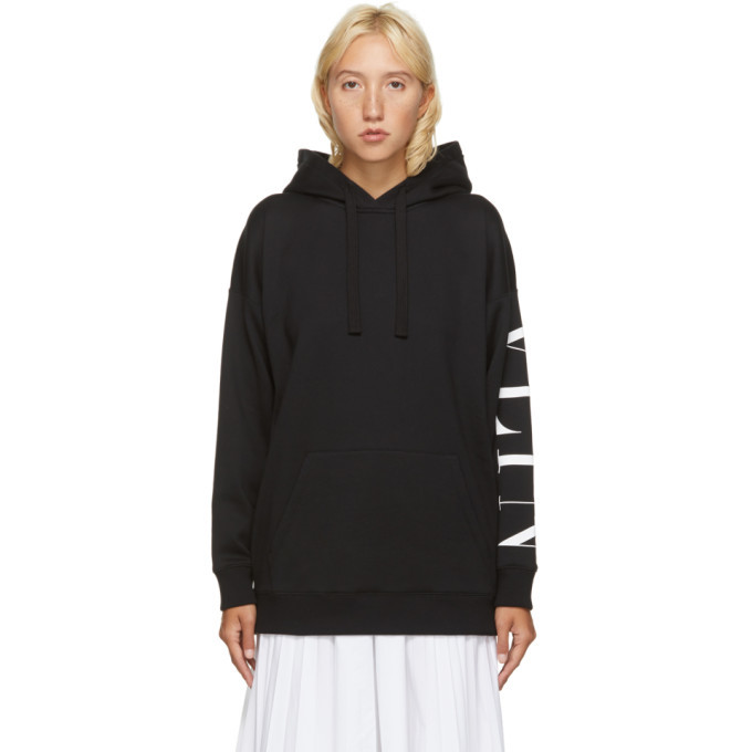 Valentino Black VLTN Hoodie Valentino