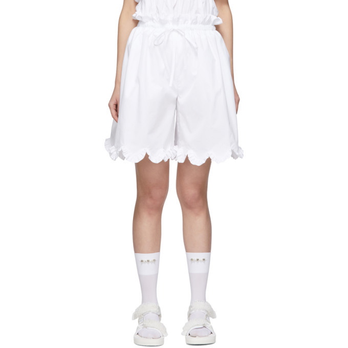 Photo: Cecilie Bahnsen White Katarina Shorts