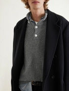 UMIT BENAN - Francis Cashmere Polo Sweater - Gray