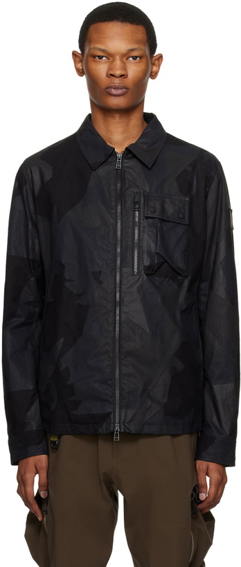 Photo: Belstaff Black Fragment Phoenix Rail Jacket