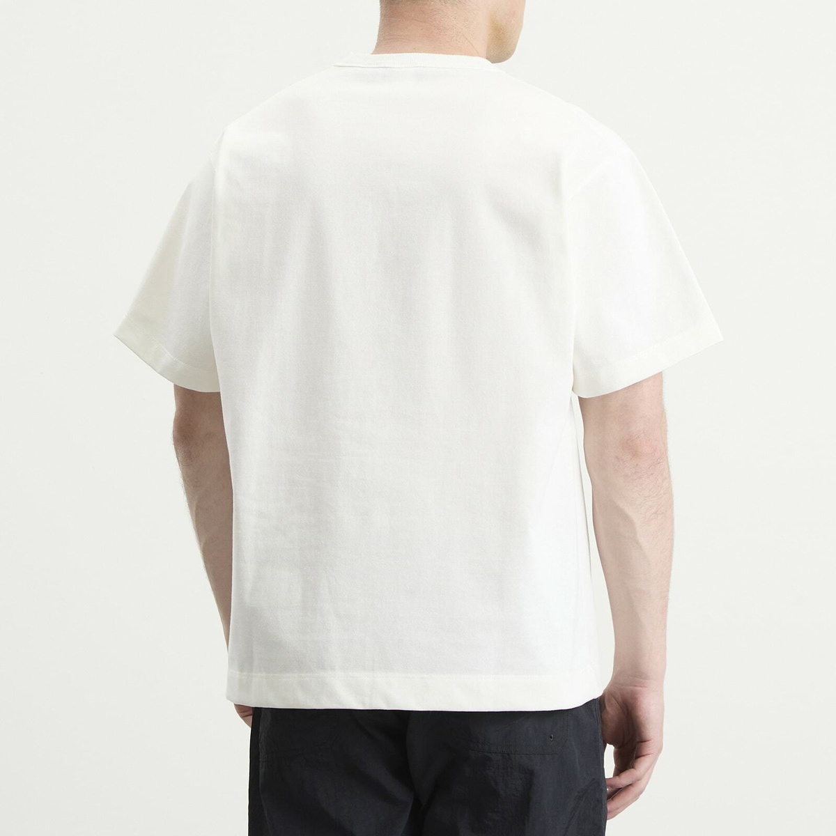 NANGA Men's Eco Hybrid Peak Lover T-Shirt in White
