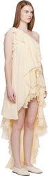 Collina Strada Yellow Violet Minidress