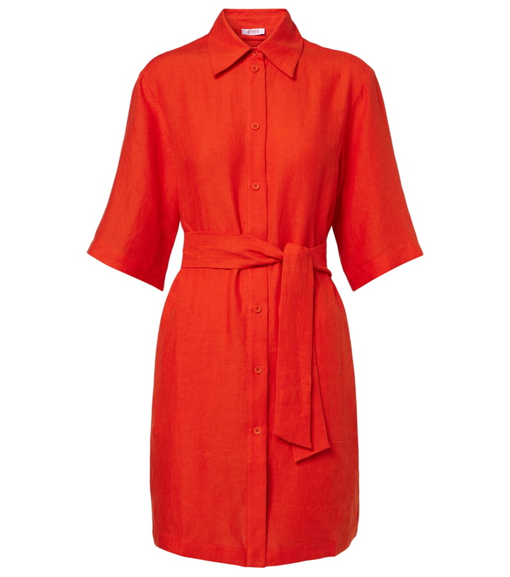 Photo: Eres Séducteur linen shirt dress
