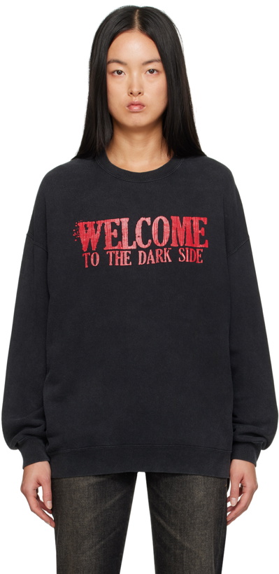 Photo: R13 Black 'Welcome To The Dark Side' Sweatshirt