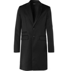 Isabel Benenato - Slim-Fit Virgin Wool-Twill Coat - Black