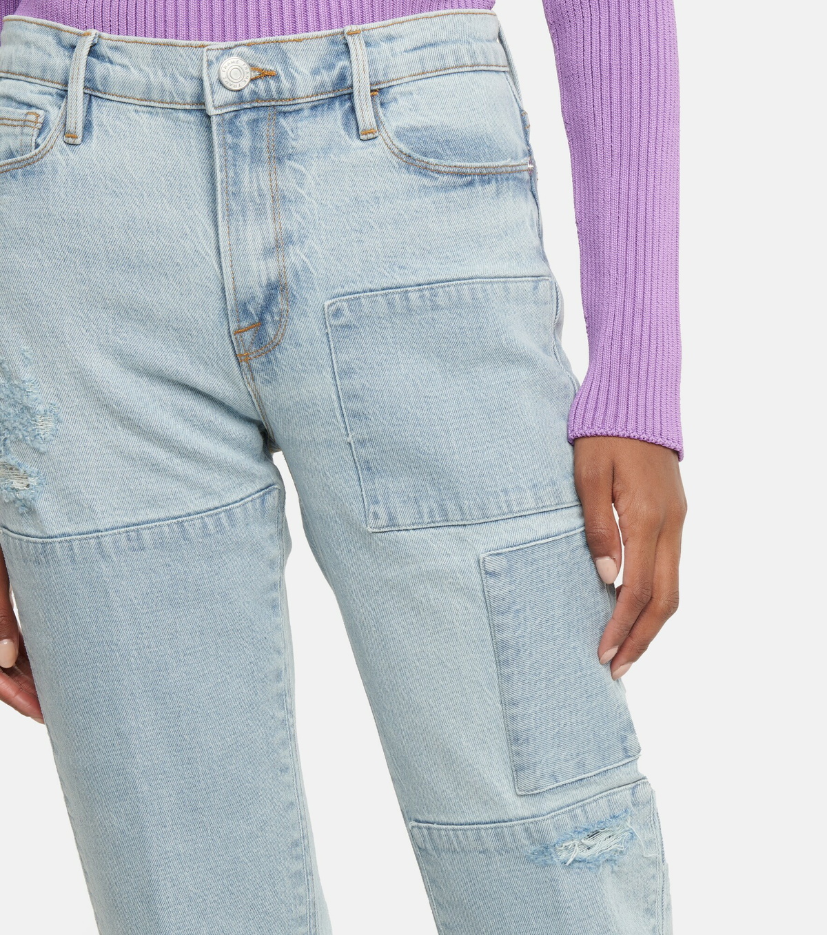 Frame - Le Nouveau Straight mid-rise jeans Frame Denim