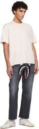 BAPE Black Shark Loose Fit 13 oz Jeans