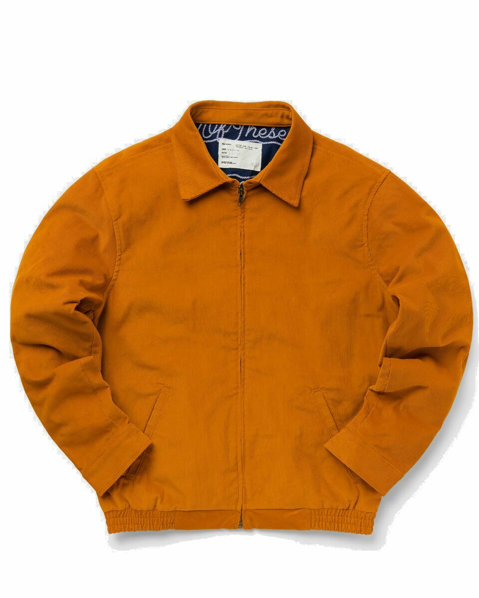 Photo: One Of These Days Corduroy Jacket Orange - Mens - Overshirts