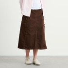 Gramicci Women's Salem Midi Skirt in Brown
