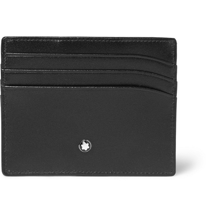 Photo: Montblanc - Meisterstück Leather Cardholder - Men - Black