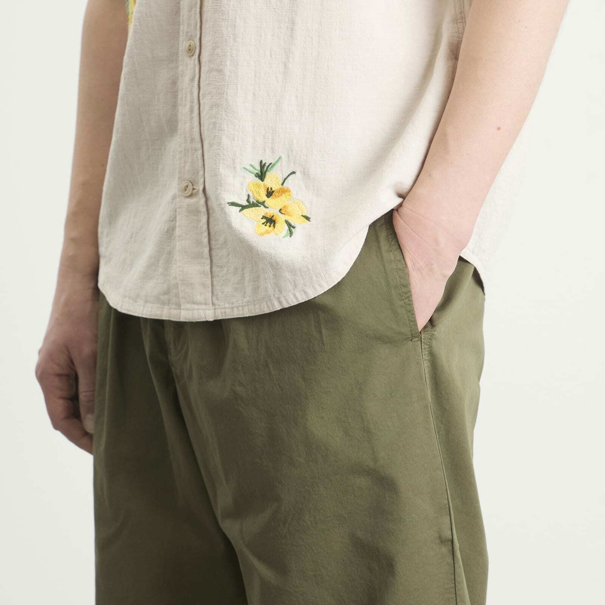 Kestin Men's Twill Clyde Pants in Olive