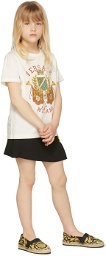 Versace Kids White Royal Rebellion T-Shirt