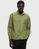 Edmmond Studios French Cord Shirt Green - Mens - Longsleeves