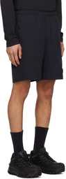 Moncler Black Drawstring Shorts