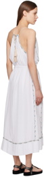 Isabel Marant Etoile White Siana Midi Dress