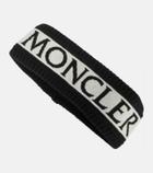 Moncler Logo cotton and wool headband