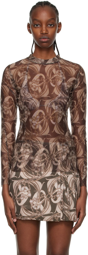 Photo: Anne Isabella Brown Recycled Polyethylene Blouse