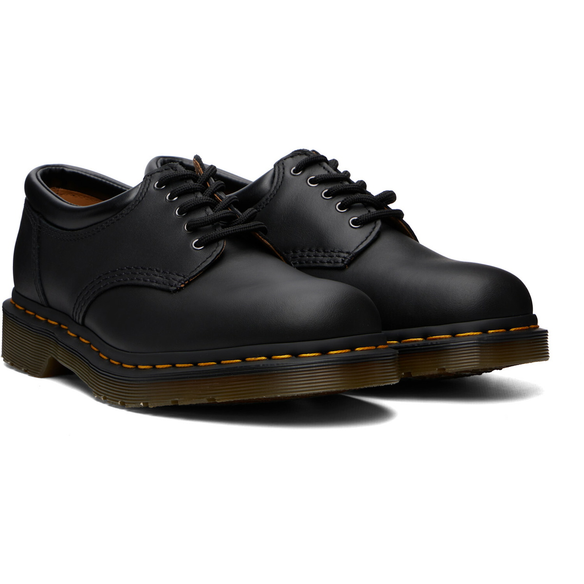 Dr. Martens Black 8053 Nappa Leather Casual Derbys