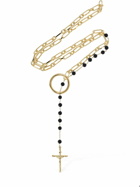 DOLCE & GABBANA - Sphere & Cross Pendant Long Necklace