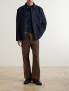 Boglioli - Garment-Dyed Cotton T-Shirt - Blue