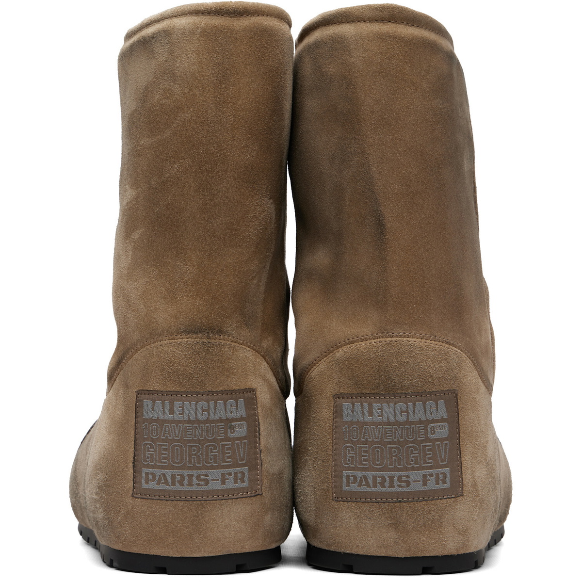 Balenciaga Beige Dumbo Boots