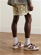 Rhude - Straight-Leg Bandana-Print Cotton-Twill Drawstring Shorts - Neutrals