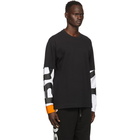 Burberry Black Fernford Long Sleeve T-Shirt