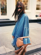 TOTEME - T-lock Grain Leather Top Handle Bag