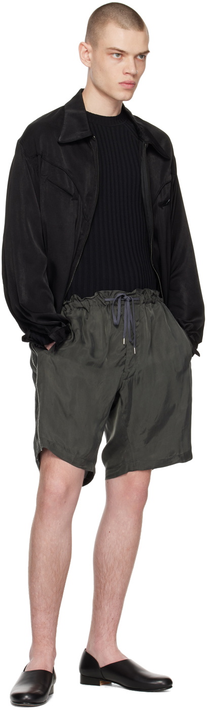 RAINMAKER KYOTO Gray Dougi Shorts RAINMAKER KYOTO