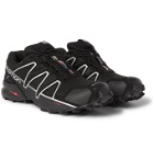 Salomon - Speedcross 4 GORE-TEX Ripstop, Mesh and Rubber Running Sneakers - Black