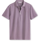 Alex Mill - Cotton-Piqué Polo Shirt - Purple