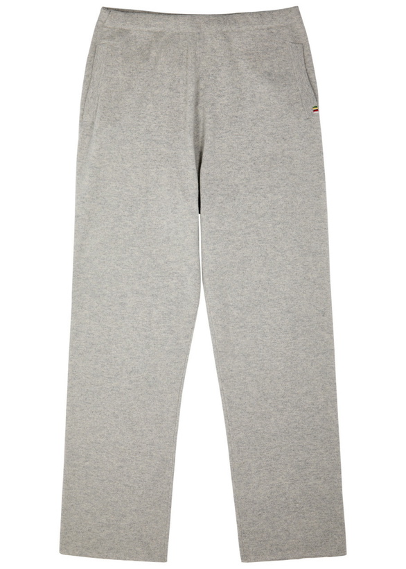 Photo: Extreme Cashmere N°320 Rush Cashmere-blend Sweatpants - Grey - One Size